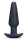 B-Vibe Hefty gewichteter Silikon Analplug Schwarz