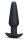 B-Vibe Hefty gewichteter Silikon Analplug Schwarz