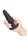 B-Vibe Hefty gewichteter Silikon Analplug Schwarz