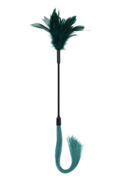 Sportsheets Indica Feder-Kitzler Grün