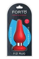 Forto F-21 Tear Drop Large Red
