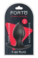 Forto F-60 Spade Plug Small Black