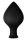Forto F-60 Spade Plug Large Black