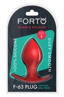 Forto F-63 Rattler Spade Plug Small Red