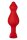 Forto F-78 Pointee Plug Small Red