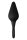 Forto F-10 Silicone Plug W/ Pull Ring Small Black
