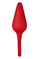 Forto F-10 Silicone Plug W/ Pull Ring Large Red