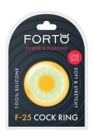 Forto F-25 C-Ring Glow in the Dark Yellow Ø 2.3 cm
