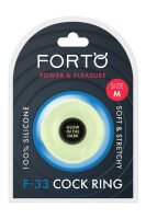 Forto F-33 C-Ring Medium Yellow Glow in the Dark Ø 2.1 cm