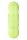 Forto F-33 C-Ring Medium Yellow Glow in the Dark Ø 2.1 cm