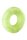 Forto F-33 C-Ring Small Gelb Glow in the Dark Ø 1,7 cm