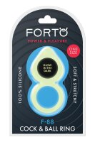 Forto F-88 Double Ring Yellow Glow in the Dark