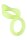 Forto F-88 Double Ring Gelb Glow in the Dark Ø 3,7 cm