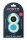 Forto F-88 Double Ring Gelb Glow in the Dark Ø 3,7 cm