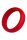 Forto F-64 Ring Wide Large Red Ø 5 cm