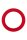 Forto F-64 Ring Wide Medium Red Ø 4.4 cm