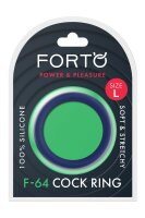 Forto F-64 Ring Wide Large Blue Ø 5 cm
