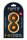 Forto F-81 Double Ring Black Ø 1.8 cm