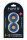 Forto F-81 Double Ring Blue Ø 1.8 cm