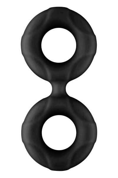Forto F-81 Double Ring Black Ø 2.1 cm