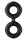 Forto F-81 Double Ring Black Ø 2.1 cm
