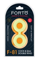 Forto F-81 Double Ring Yellow Glow in the Dark