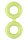 Forto F-81 Double Ring Yellow Glow in the Dark