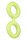 Forto F-81 Double Ring Yellow Glow in the Dark