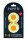 Forto F-81 Double Ring Yellow Glow in the Dark