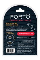 Forto F-22 D Ring Small Black