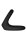 Forto F-22 D Ring Large Schwarz