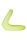 Forto F-22 D Ring Small White Glow in the Dark