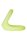 Forto F-22 D Ring Medium White Glow in the Dark