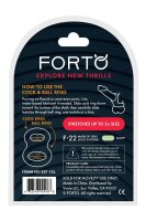Forto F-22 D Ring Large White Glow in the Dark