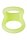 Forto F-22 D Ring Large White Glow in the Dark