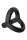 Forto F-59 Tri Cock And Ball Ring Black