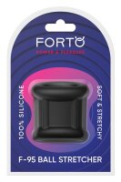 Forto F-95 Tubular Ball Stretcher Black