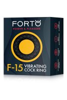 Forto F-15 Vibrating Cockring Schwarz