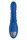 Forto Ribbed Pro Anal Vibrator Blue