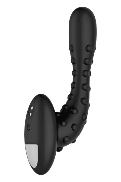 Forto Studded Pro Anal Vibrator Black