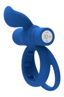 Forto Pointer Vibrierender Penisring Blau