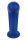 Forto Vibrating Anal Plug with Remote Control Blue