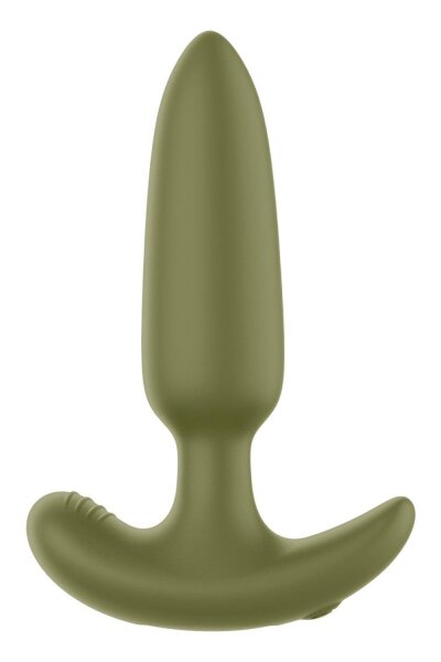 Forto Vibrierender Analplug mit Fernbedienung Grün