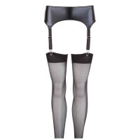 Strapsgürtel Wetlook schwarz L