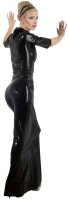 Latex Kleid schwarz S