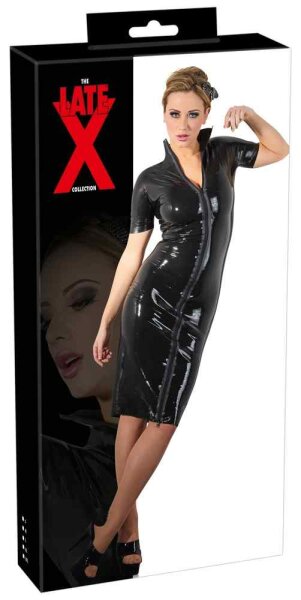 Latex Kleid Zip XL