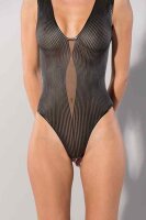 GP Printed Datex Striped Teddy L