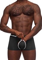 Shorts with circle cut out black S