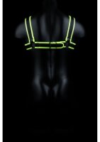 Chest Bulldog Harness Glow in the Dark S/M