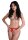 Naomi strappy crotchless tanga Red L/XL